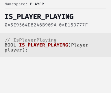 IsPlayerPlaying - FiveM Natives @ Cfx.re Docs