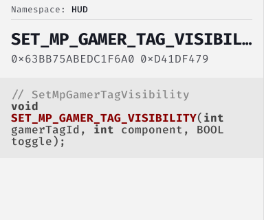 Setmpgamertagvisibility Natives Cfx Re Docs