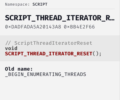 ScriptThreadIteratorReset - FiveM Natives @ Cfx.re Docs